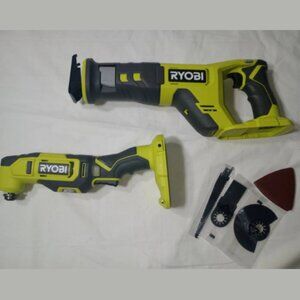 Ryobi ONE+ 18V Reciprocating Saw & Multi‑Tool PCL515 PCL430 NWOB
